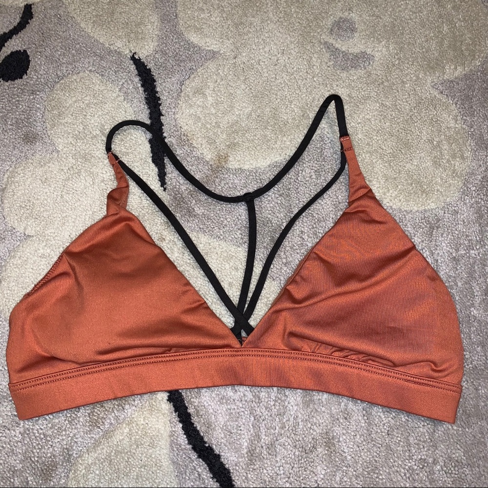 Rustic orange VS sports bra